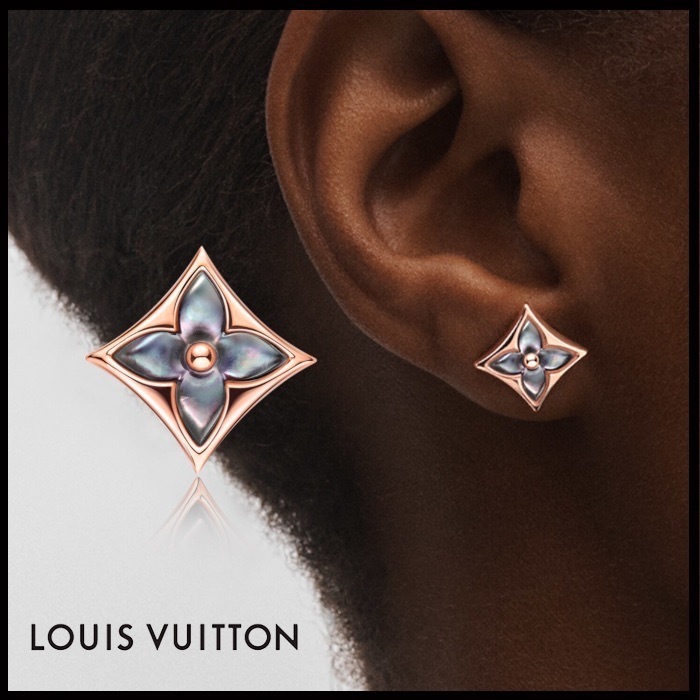 安心国内】Louis Vuitton ピアス イディール 片耳 単品 (Louis