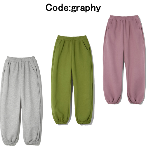 ★2023FW新作★CODEGRAPHY★SIDE TUCK SNAP JOGGER PANTS