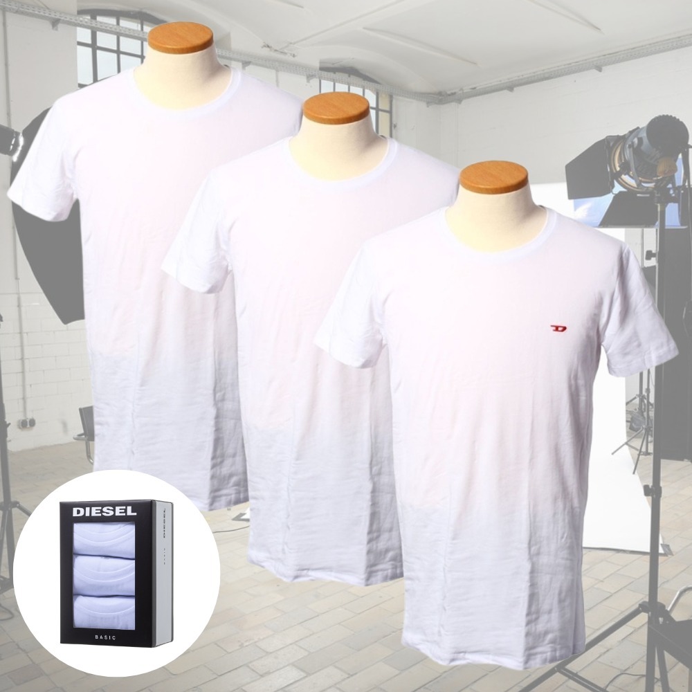 国内即発 DIESEL 00SJ5L 0WAVC 100 アンダーウェア 3PCS PACK
