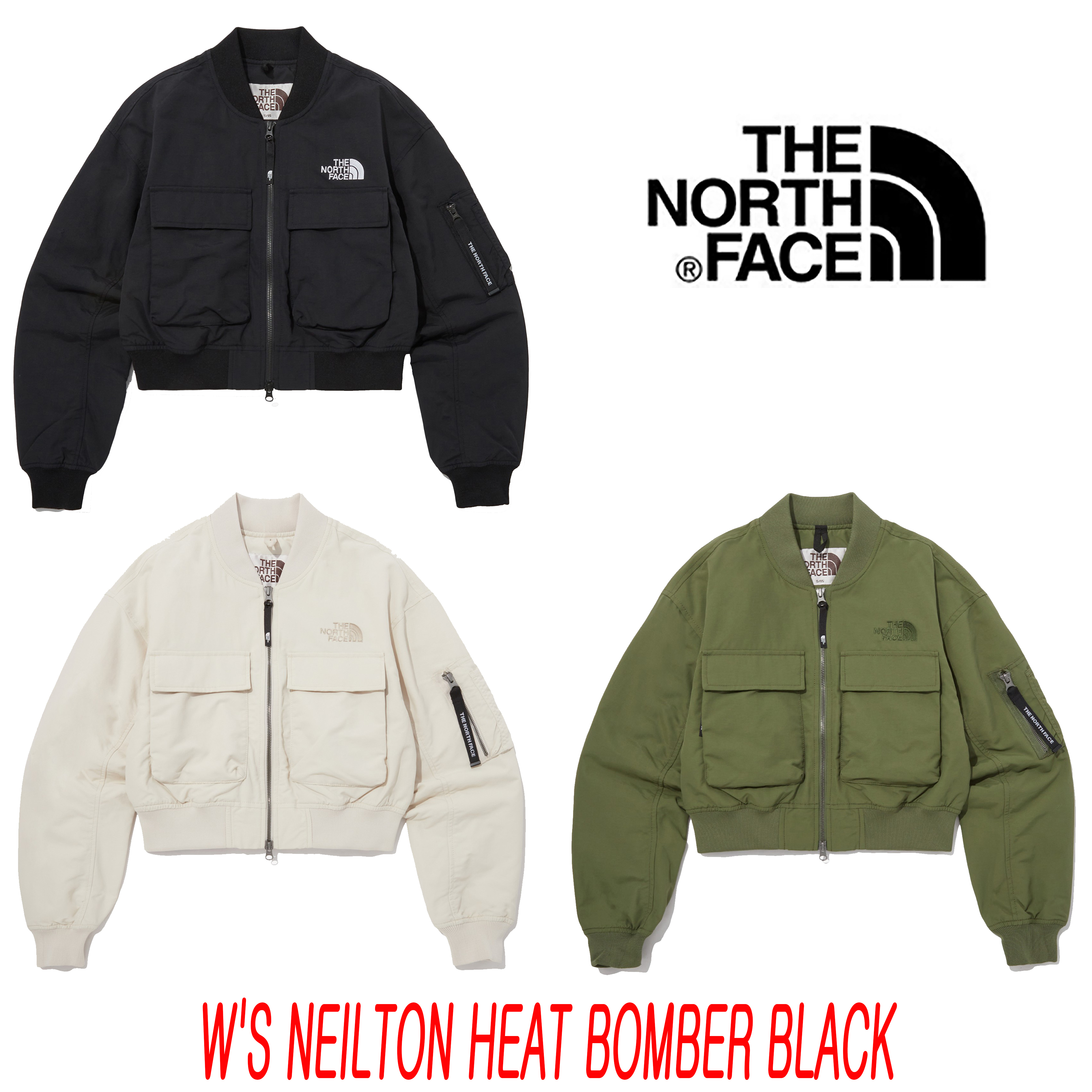 ★THE NORTH FACE★W'S NEILTON HEAT BOMBER★BLACK★