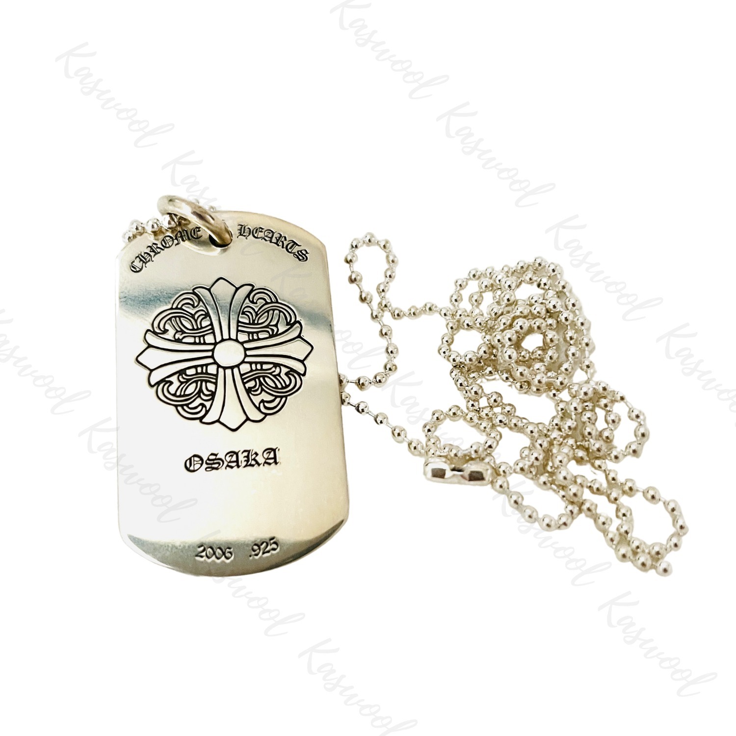 CHROME HEARTS クロムハーツ NYC シールド ネックレス トップ