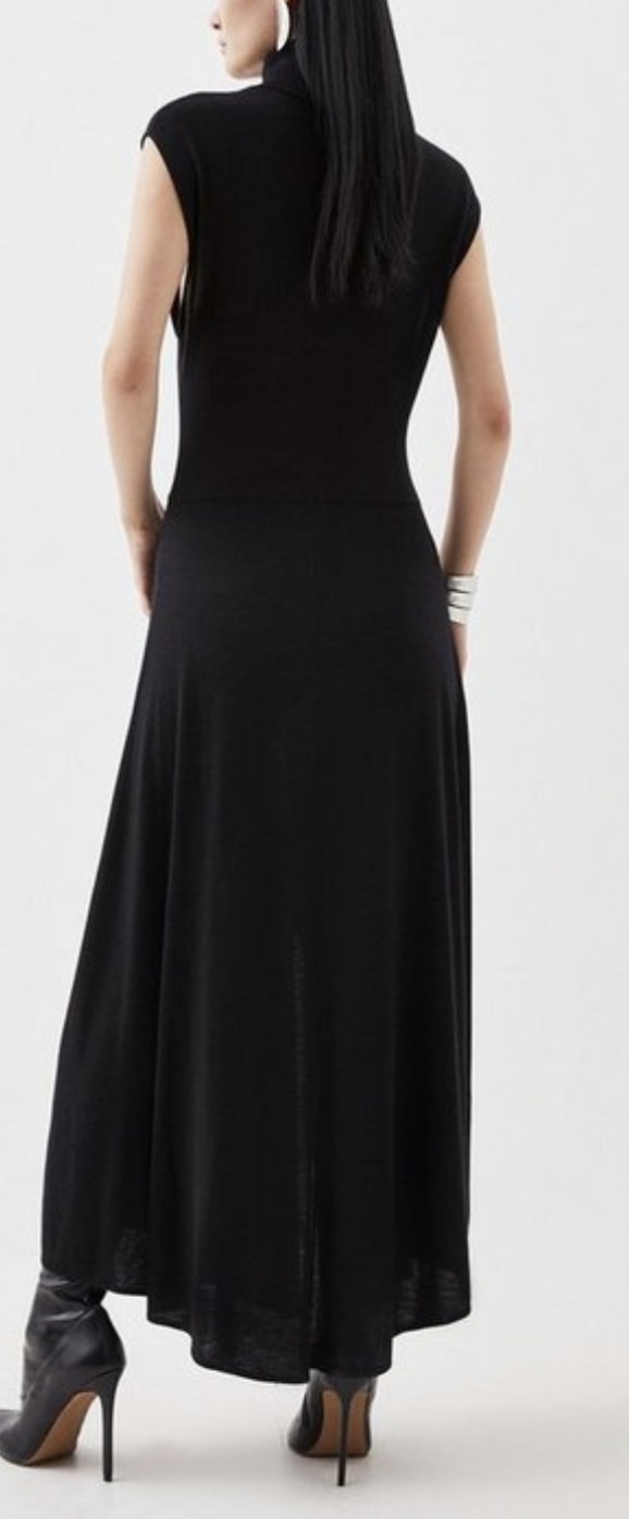 Karen Millen】カシミヤノースリーブニットドレス送料関税込