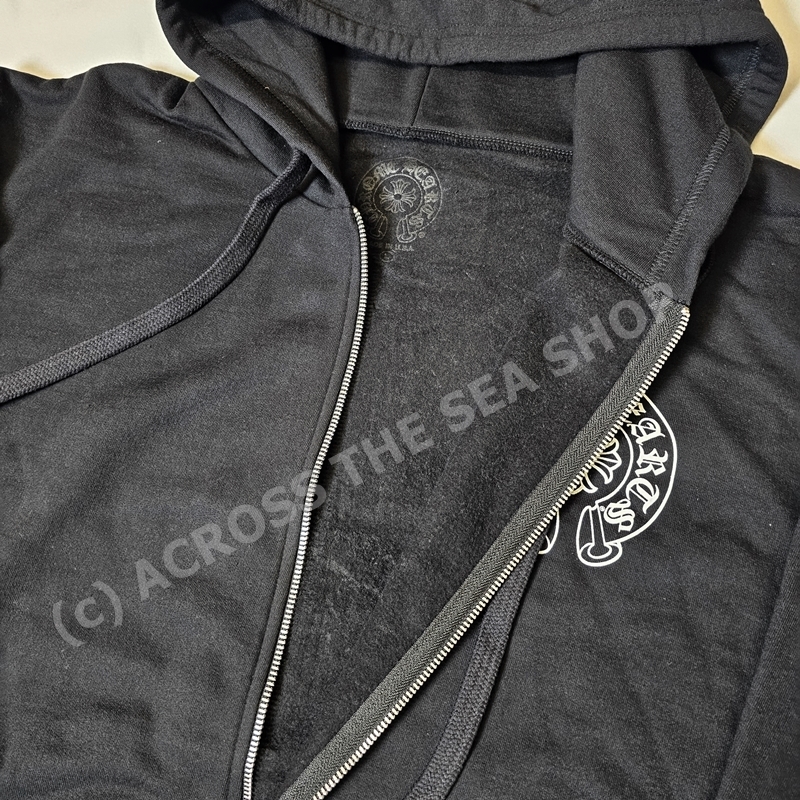 クロムハーツ [マリブ 限定] CH Plus Horseshoe Zip Up Hoodie Plus Cross Horseshoe Zip-Up Hoodie 