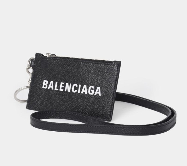 最安値挑戦中★Balenciaga★カードケース付きキーリング☆送関込