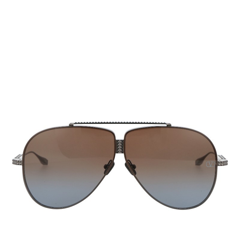 サングラス VALENTINO SS25 Woman SUNGLASSES (VLS-100C-64 C BLACK)