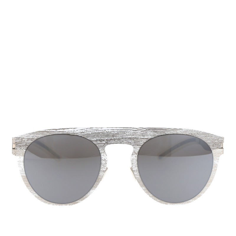 サングラス Mykita SS25 Unisex SUNGLASSES (MMTRANSFER004 354 WHITE)