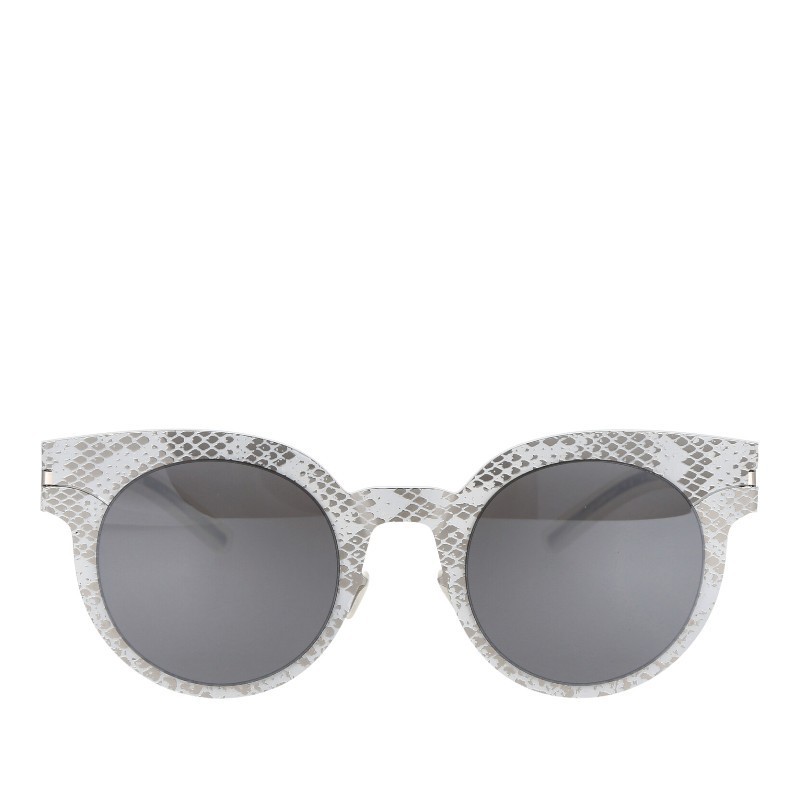 サングラス Mykita SS25 Unisex SUNGLASSES (MMTRANSFER001 241 WHITE)
