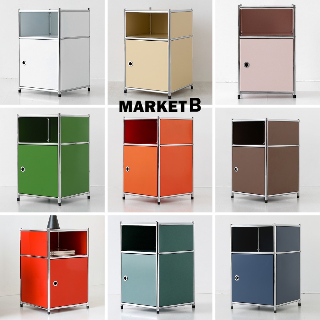 (韓国 MARKET B) SIMPLIE モジュール収納ラック ホール取手 1249