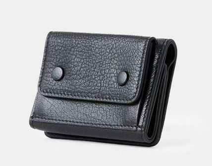 Maison Margiela Folding Wallets Unisex Street Style Plain Logo Skater Style Folding Wallets