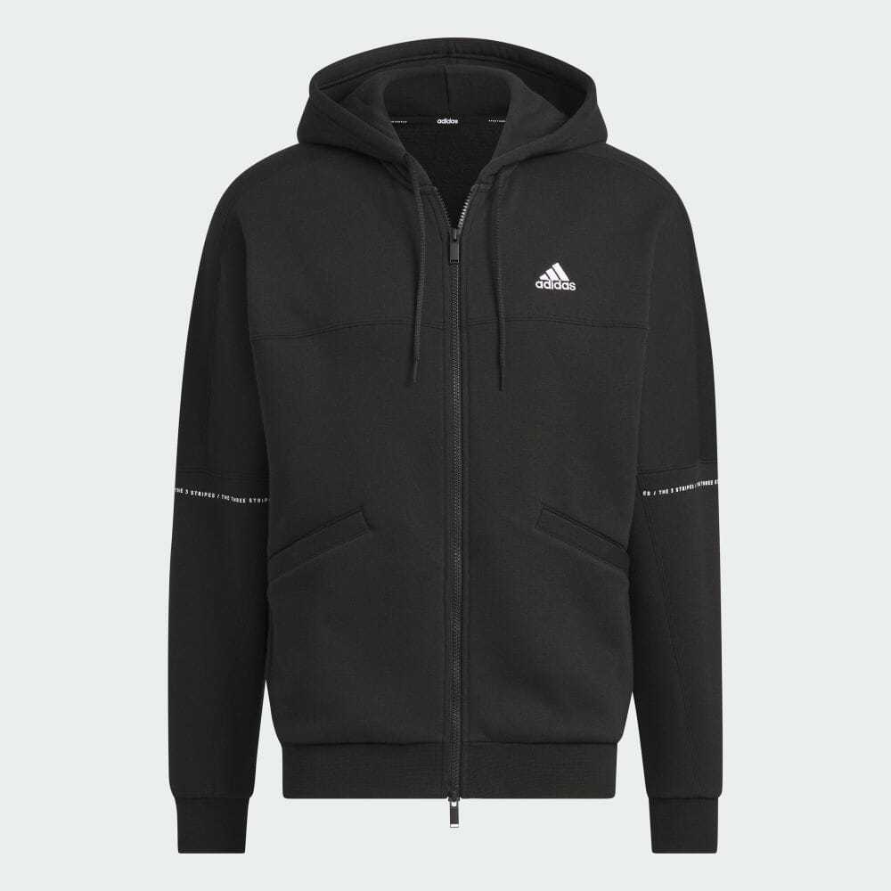 【adidas】フリース フルジップパーカー★男女ペアにも◎ adidas】フリース フルジップパーカー☆男女ペアにも◎ (adidas