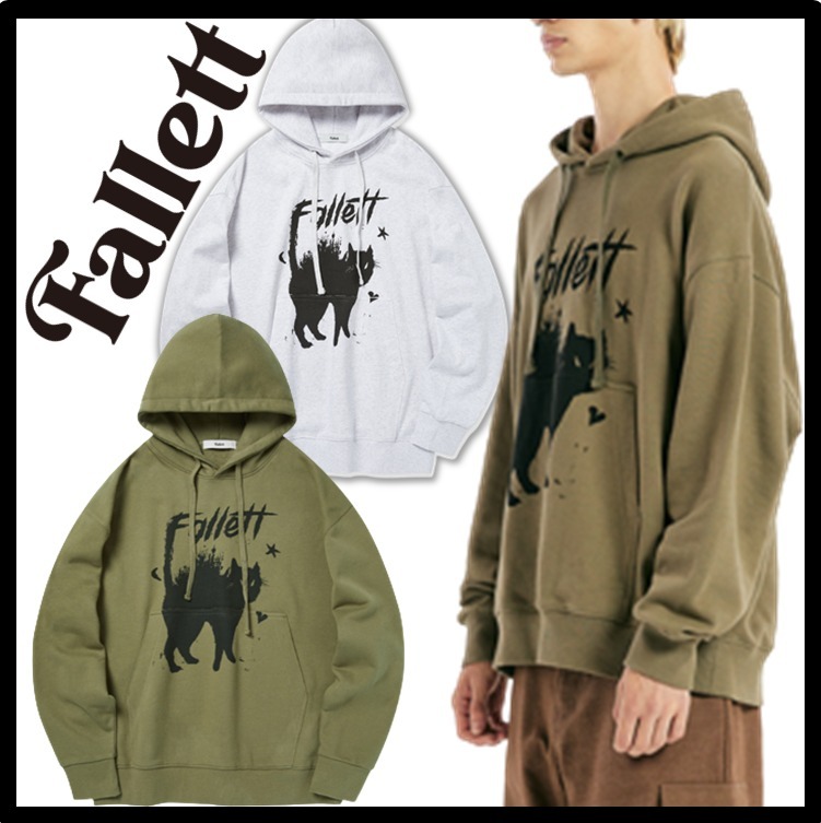 ☆関税込☆FALLETT★ANNOYING CAT HOODIE★パーカー★