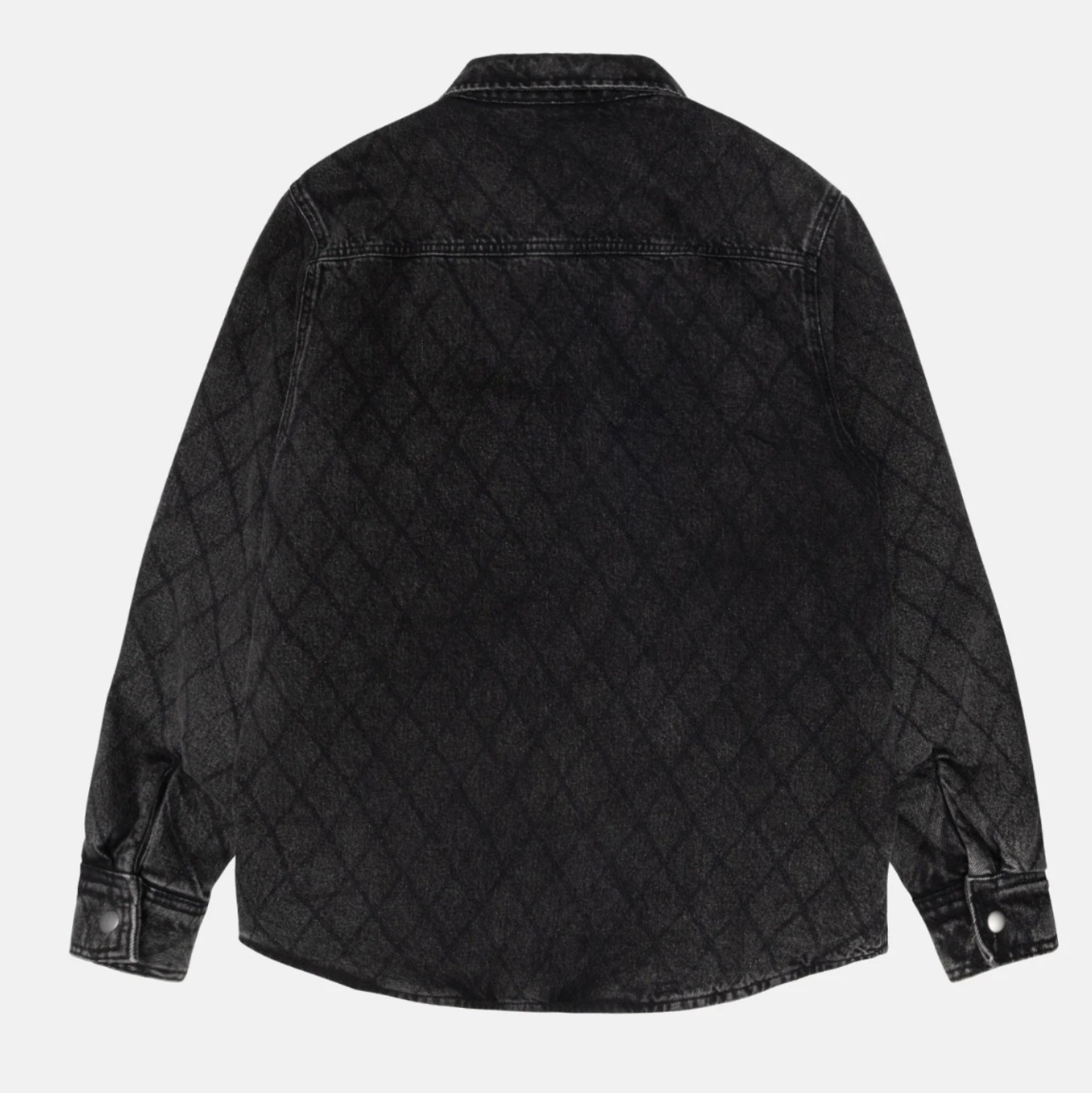 レア物 【STUSSY】QUILTED DENIM SHIRT ☆ 欲しい デニム シャツ
