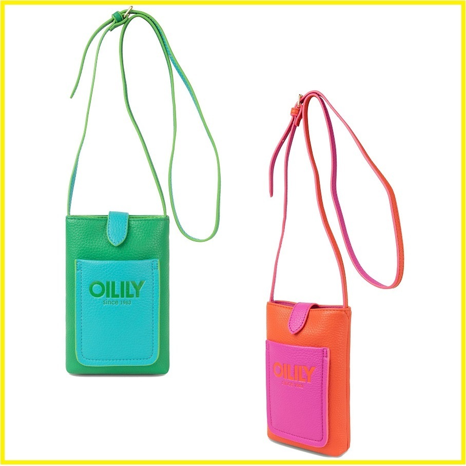 Oilily★オランダのキッズブランド☆華やかな スマホショルダー