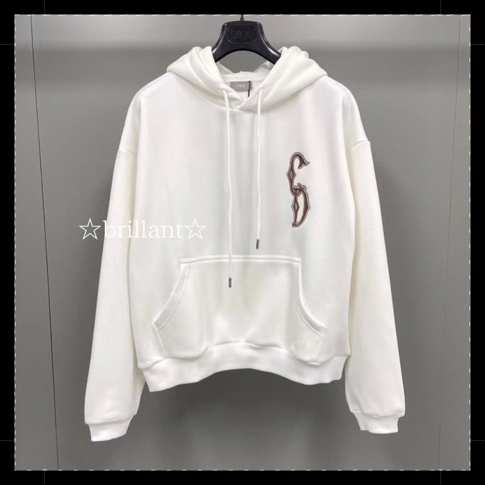 【★国内発送★】DIOR CDインターレース スウェットシャツ