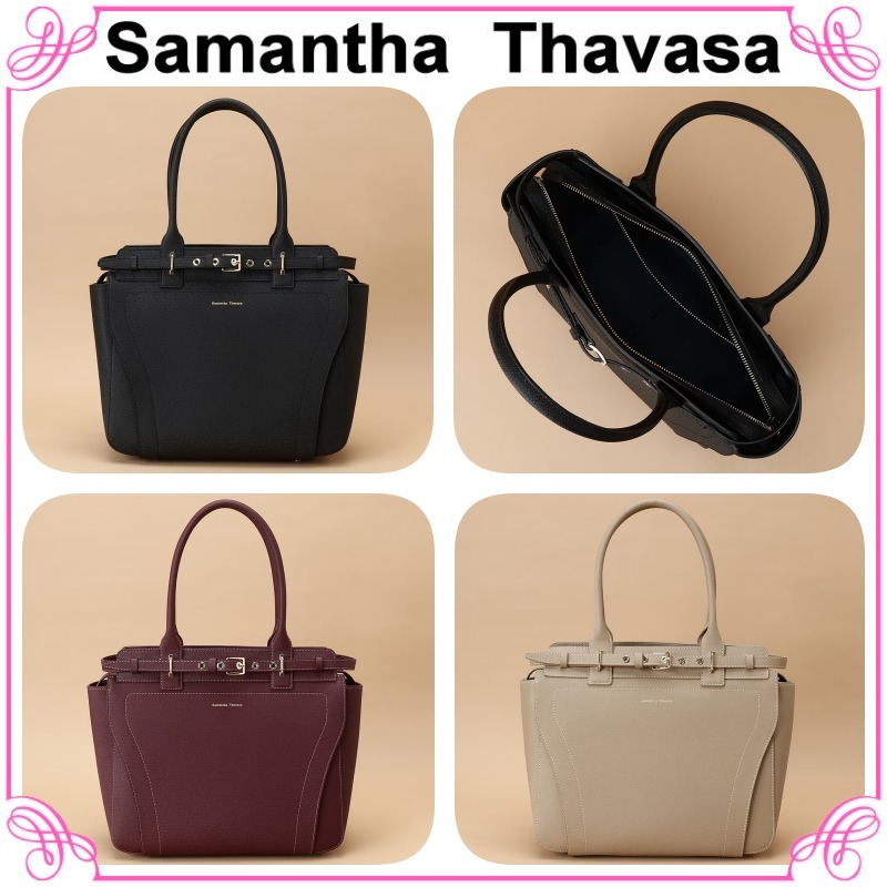 大人気!! Samantha Thavasa A4対応 ベルトデザイン トートバッグ