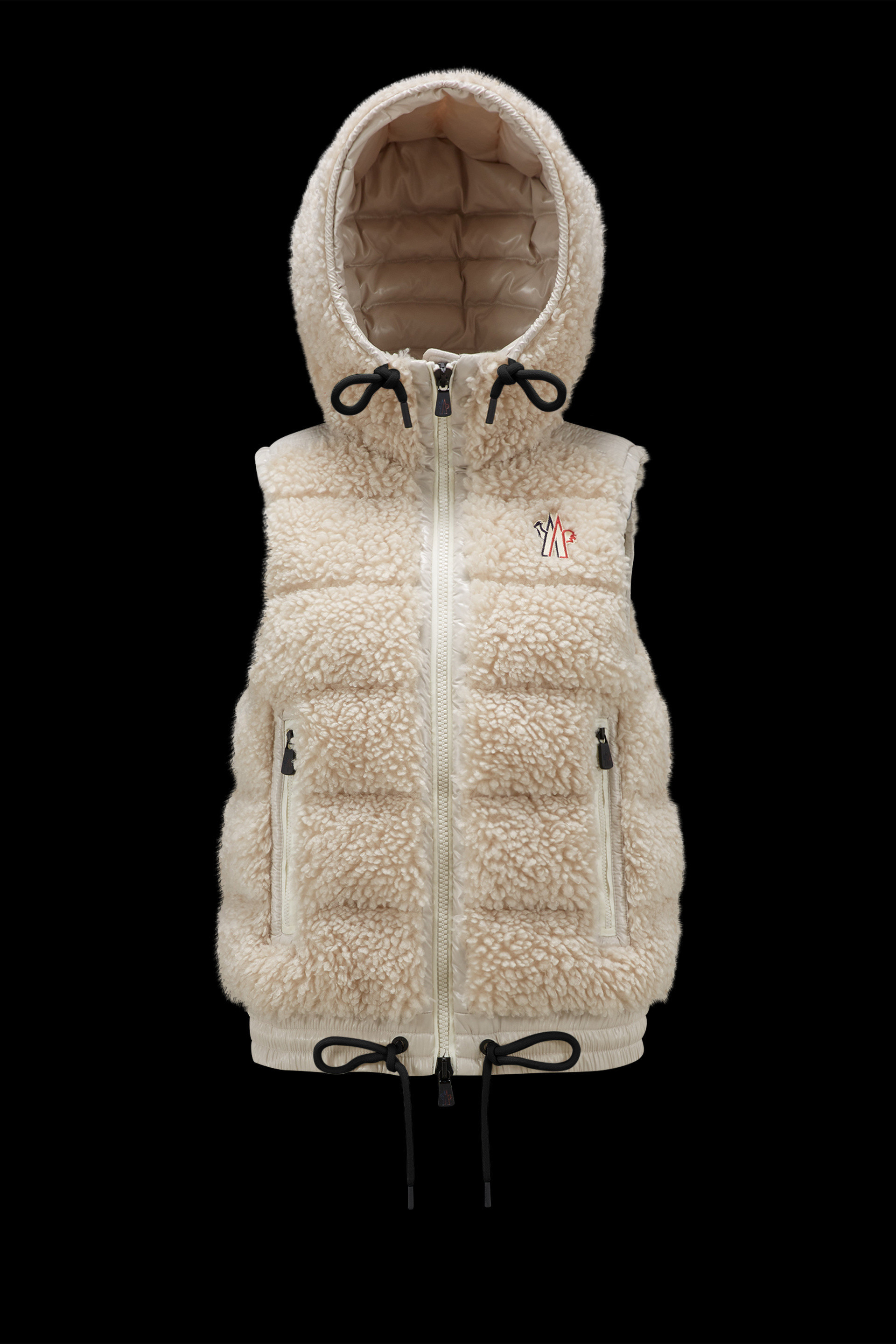 MONCLER GRENOBLE 2023/24秋冬新作 TEDDY フード付ダウンベスト