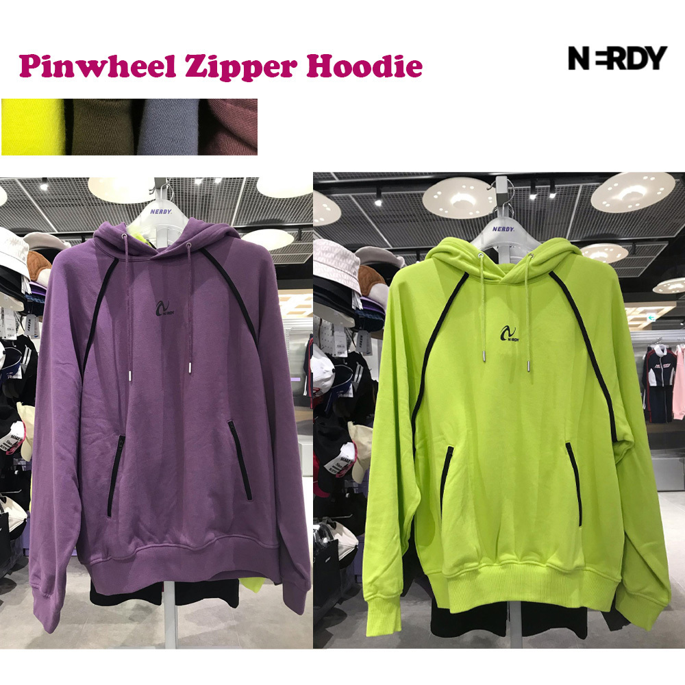 ノルディ ★ 正規品 Pinwheel Zipper Hoodie ジッパーフーディー