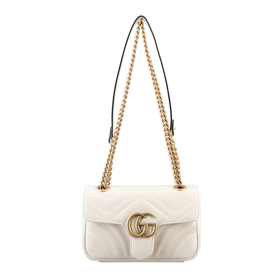 関税負担なし☆GUCCI キルティングレザー スーパーミニバッグ 関税負担なし☆GUCCI グッチ キルティング ミニバッグ