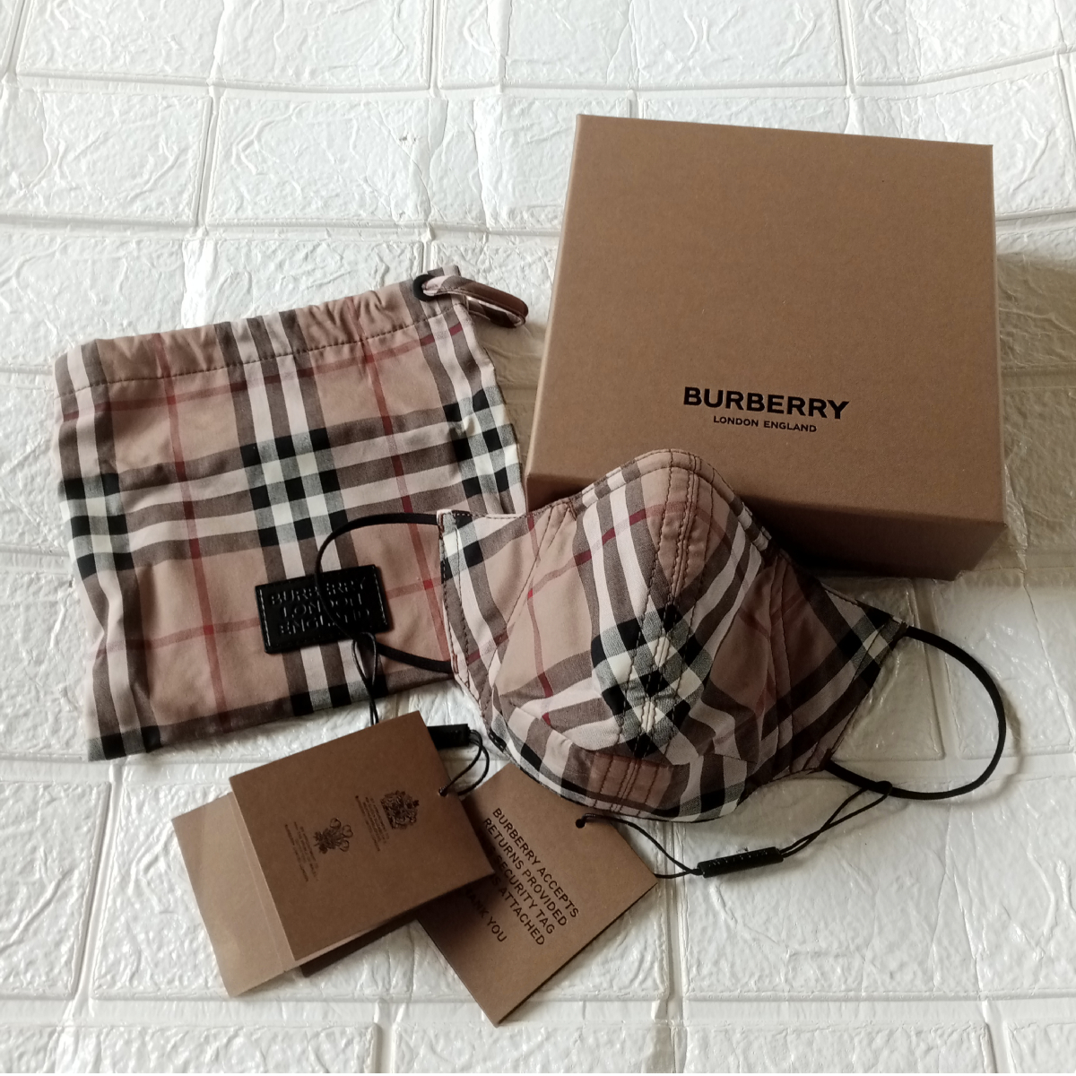 Burberry (バーバリー) マスク レディース 2020-21 AW(秋冬)