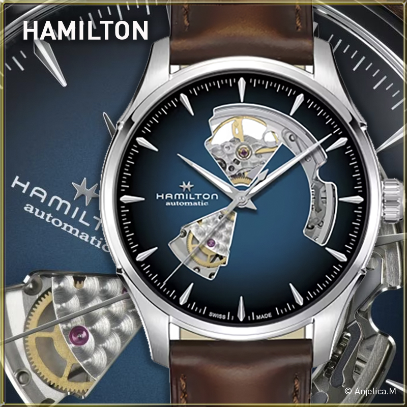 ★大人の時計★HAMILTON JAZZMASTER OPEN HEART AUTO WATCH