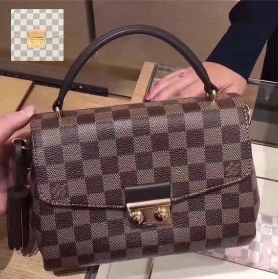 直営店★Louis Vuitton★ダミエ クロワゼット2WAY 全2色