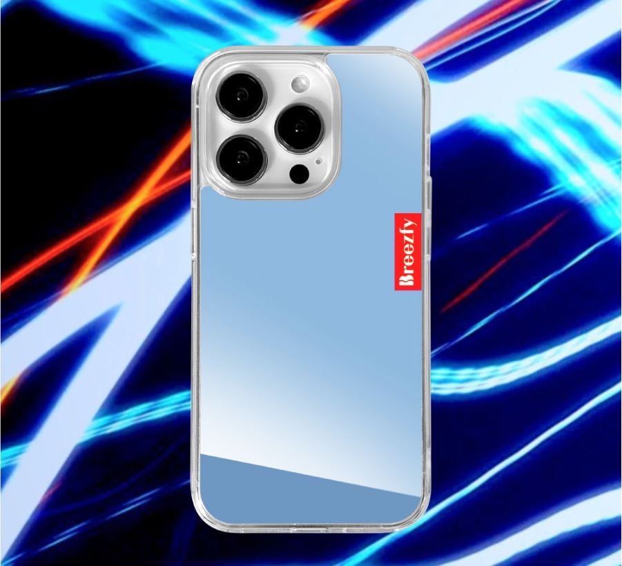 【Breezfy】NEON BLUE iPhone 15 Galaxy 23 ケース