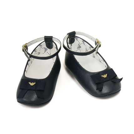 Armani Junior - Baby Boy Shoes With Logo - annameglio.com