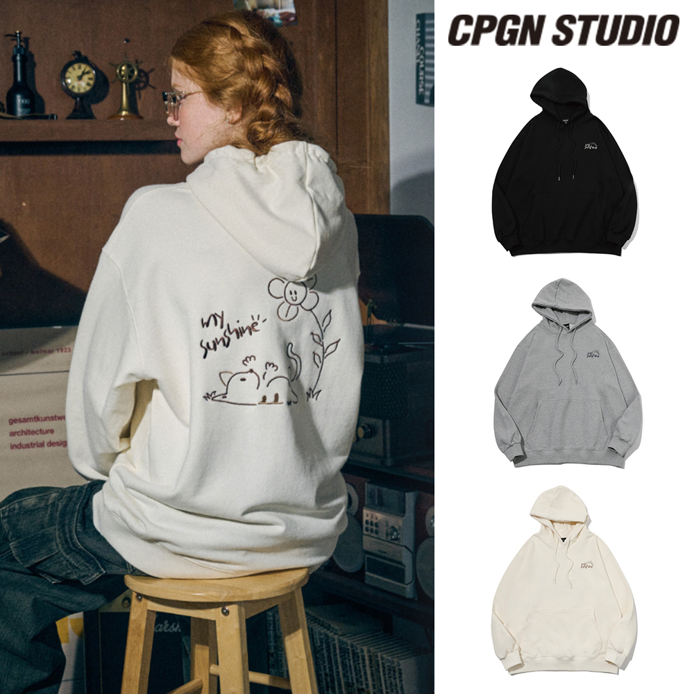 【CPGN STUDIO】23FW★ My Sunshine Embroidery Hoodie