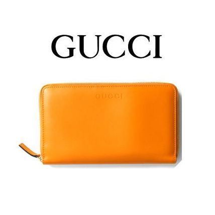 オレンジ系 GUCCI(グッチ) 長財布(メンズ) - 海外通販のBUYMA