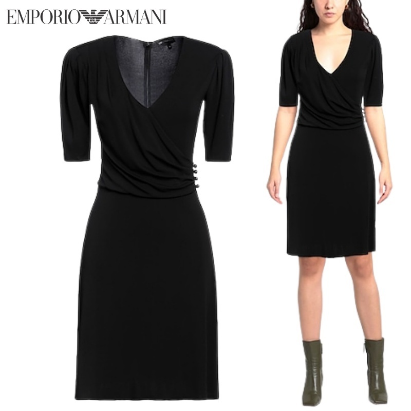 EMPORIO ARMANI(エンポリオアルマーニ) ひざ丈ワンピース