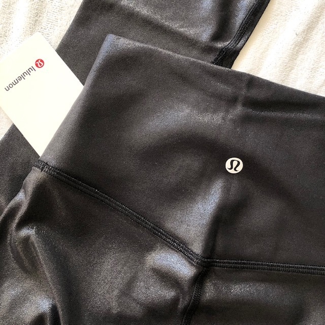 【lululemon】光沢 レギンス 柔らかNulu 軽量 High-Rise Pant 28