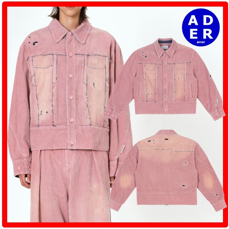 ☆韓国の人気☆【Ader Error】☆Carid aging trucker jacke.t☆ ☆韓国の人気☆【Ader Error】☆Carid aging trucker jacke.t☆