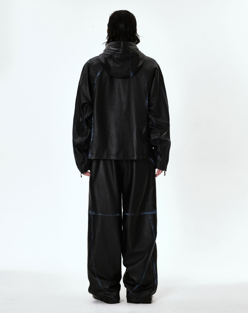 ☆韓国の人気☆【Ader Error】☆Burnid leather jacke.t