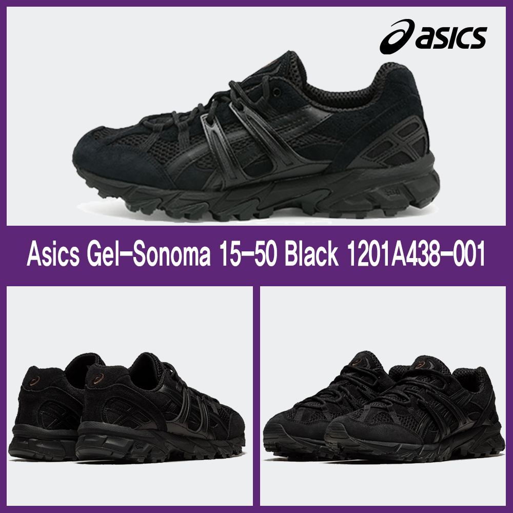 ★ASICS★Asics Gel-Sonoma 15-50 Black★送料・関税込★23~29cm