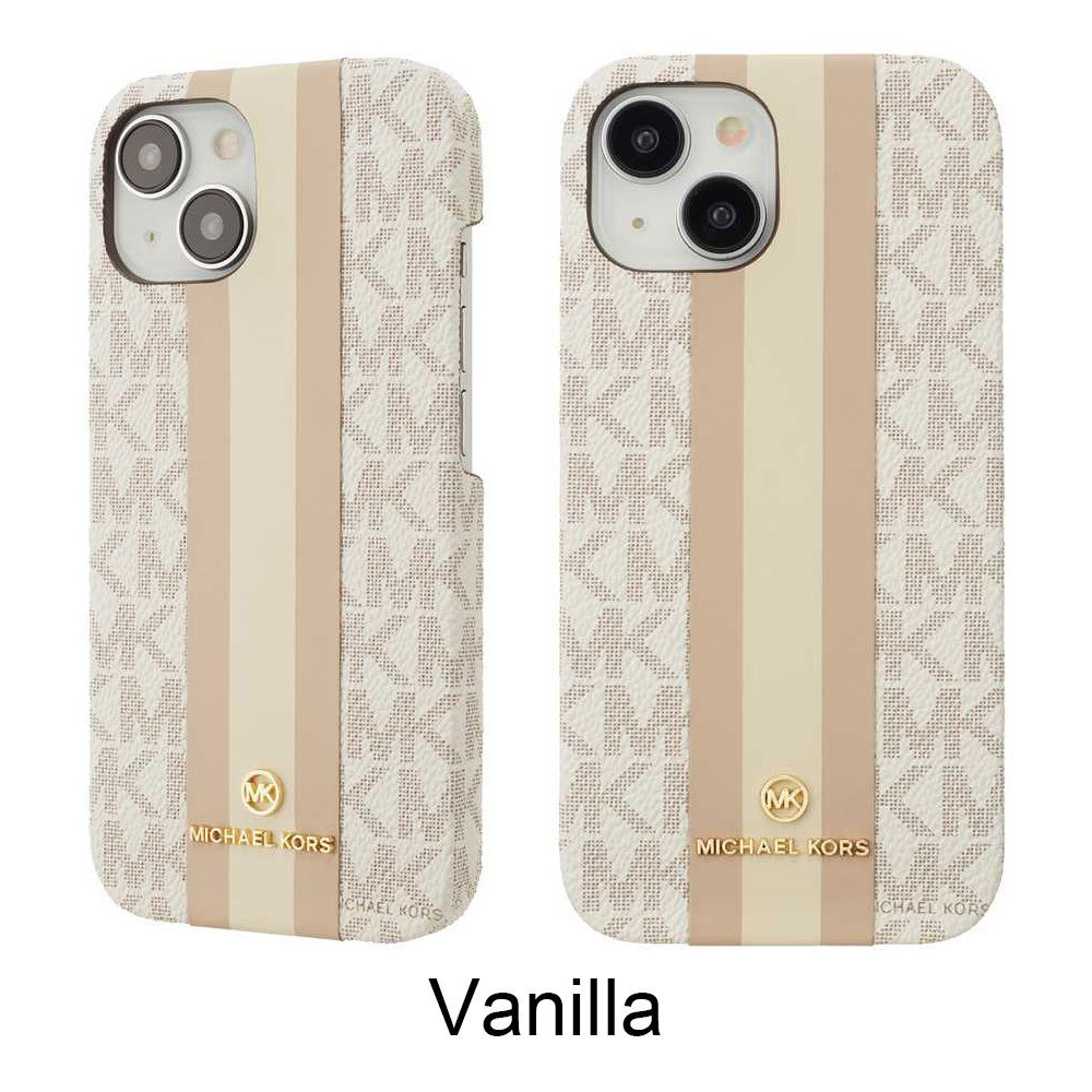 MICHAEL KORS★SLIM WRAP CASE -STRIPE- iPhone15 シリーズ