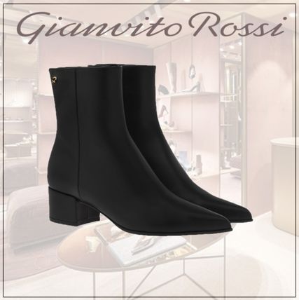 チャンキーヒール Gianvito Rossi(ジャンヴィト ロッシ) ショート