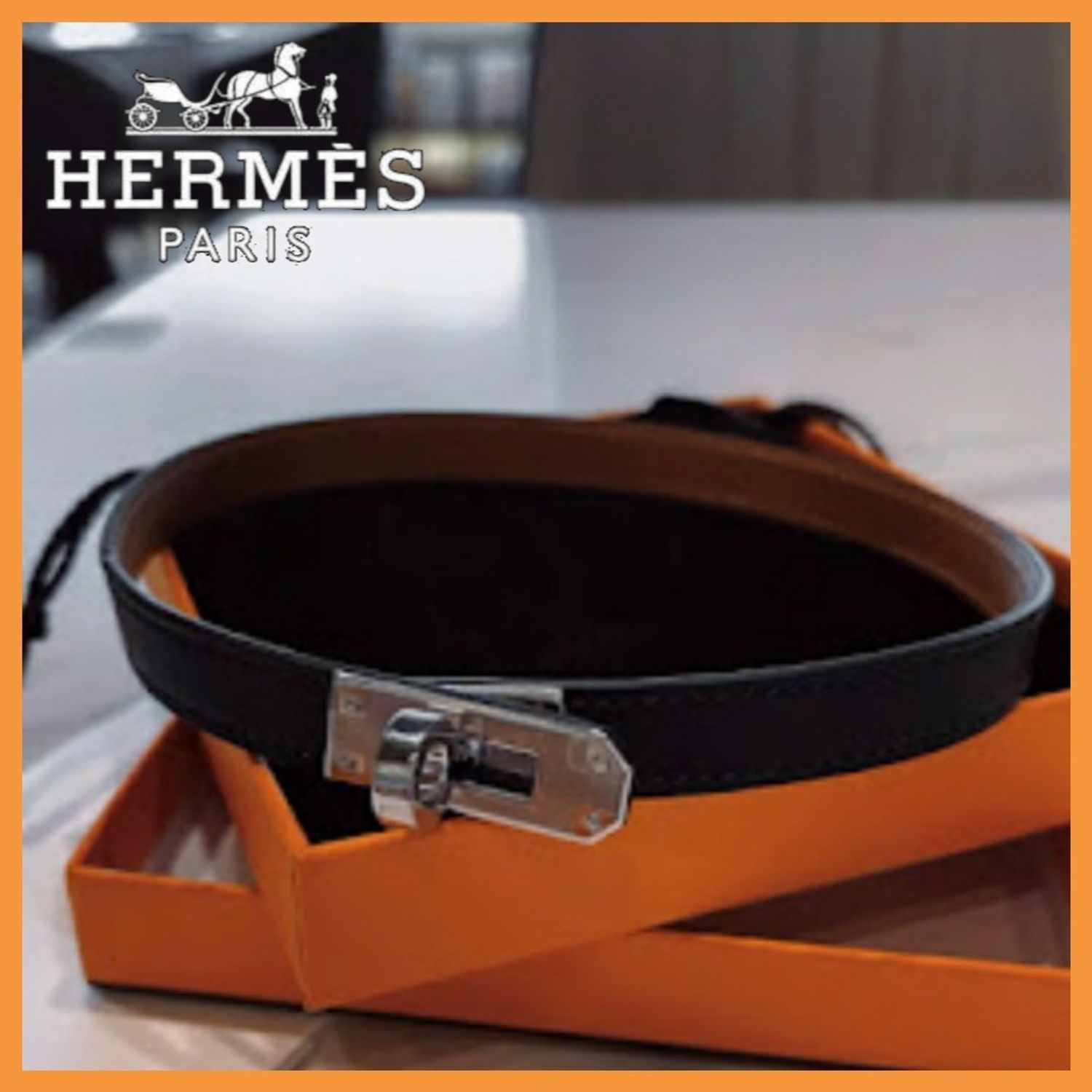 【入手困難★】HERMES ケリー金具 チョーカー