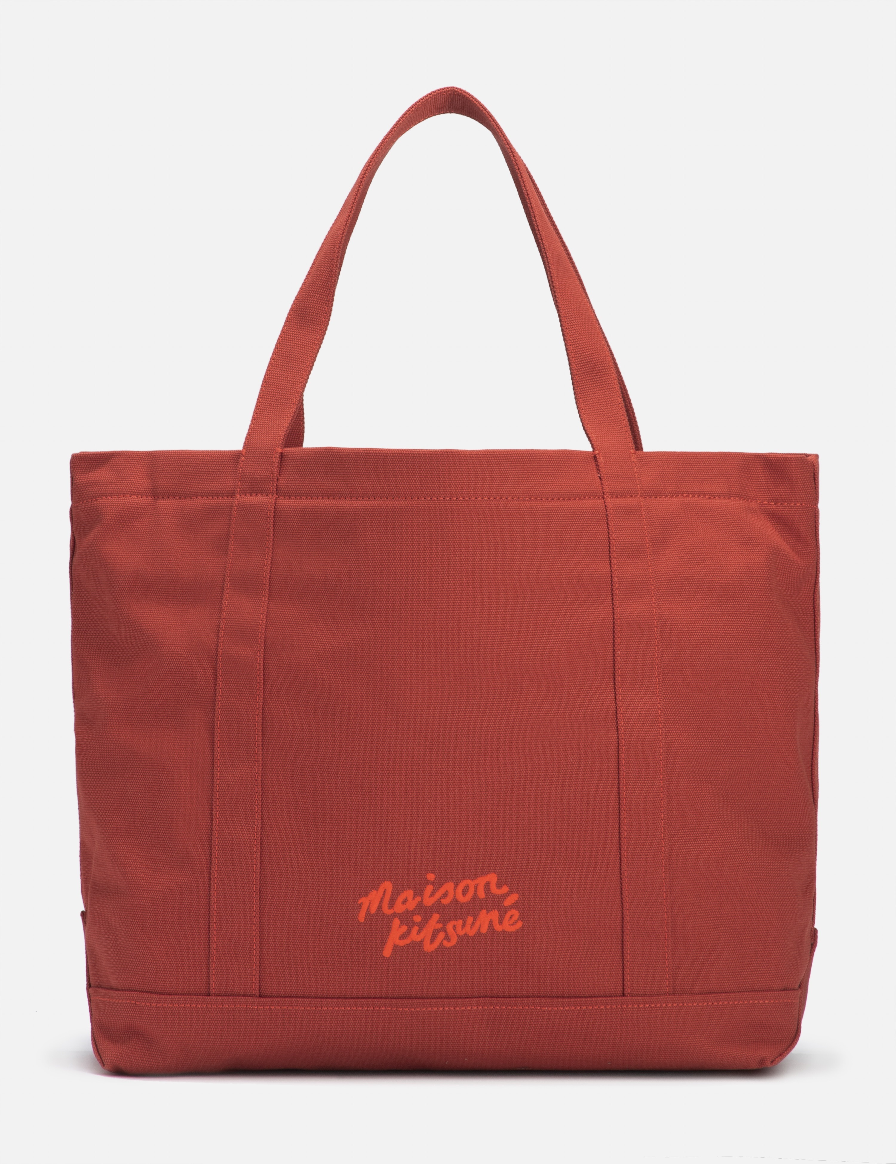 Maison Kitsune Logo Tote Bag☆メゾンキツネ ロゴ トートバッグ