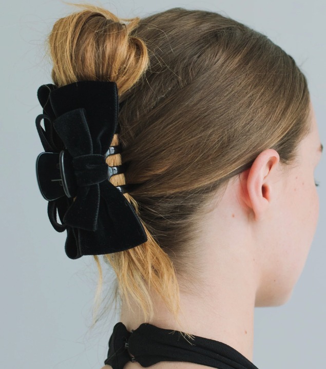 Jennifer Behr ヘアーアクセサリー ヘアークリップ リボン ボウ