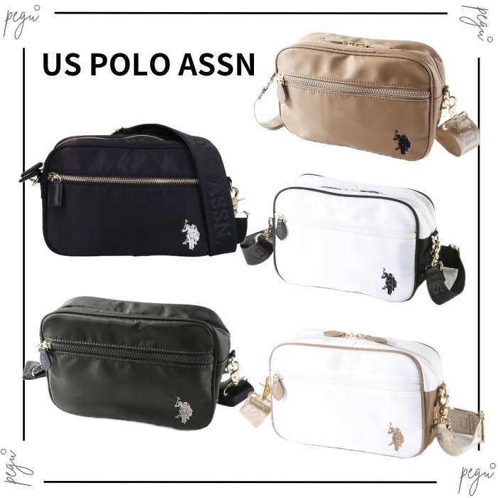 【US POLO ASSN】国内発送 リサイクルナイロン ショルダーバッグ