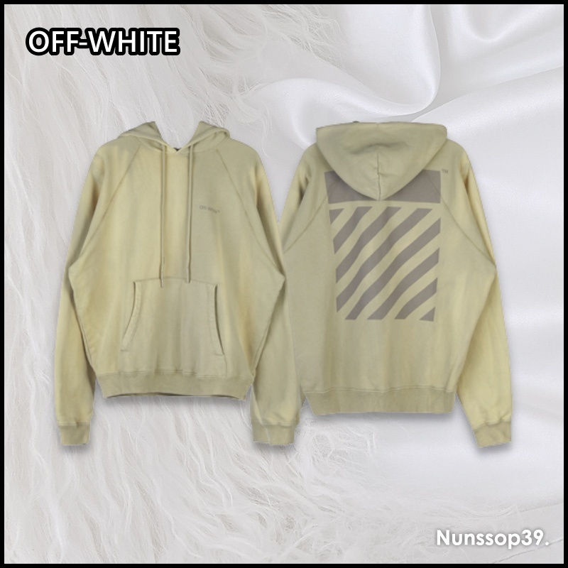 《OFF-WHITE》 OMBB096F22FLE001 1717 オーバーサイズ フード