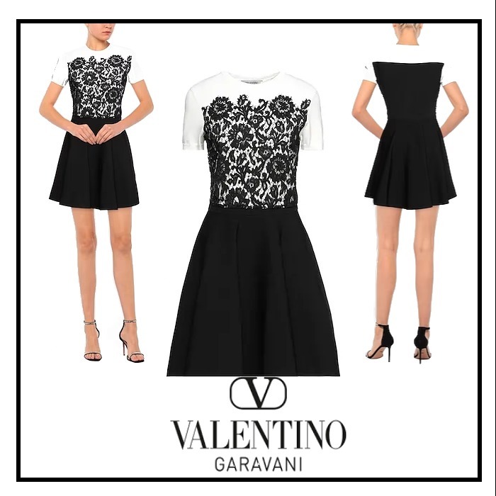【SALE!】VALENTINOGARAVANI パーティドレス レースワンピ上品