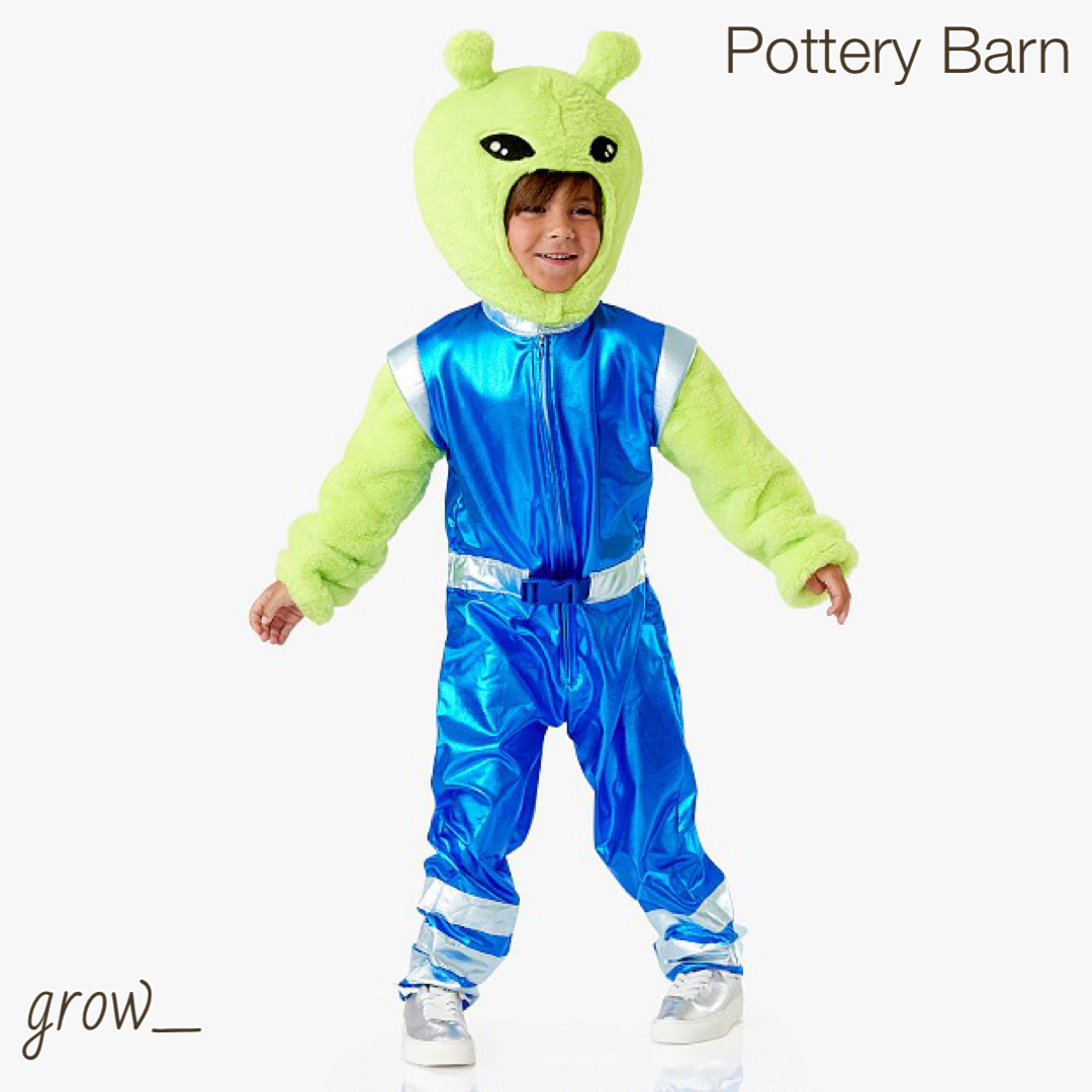 Pottery Barn 光る エイリアン 宇宙飛行士 コスチューム 送関込