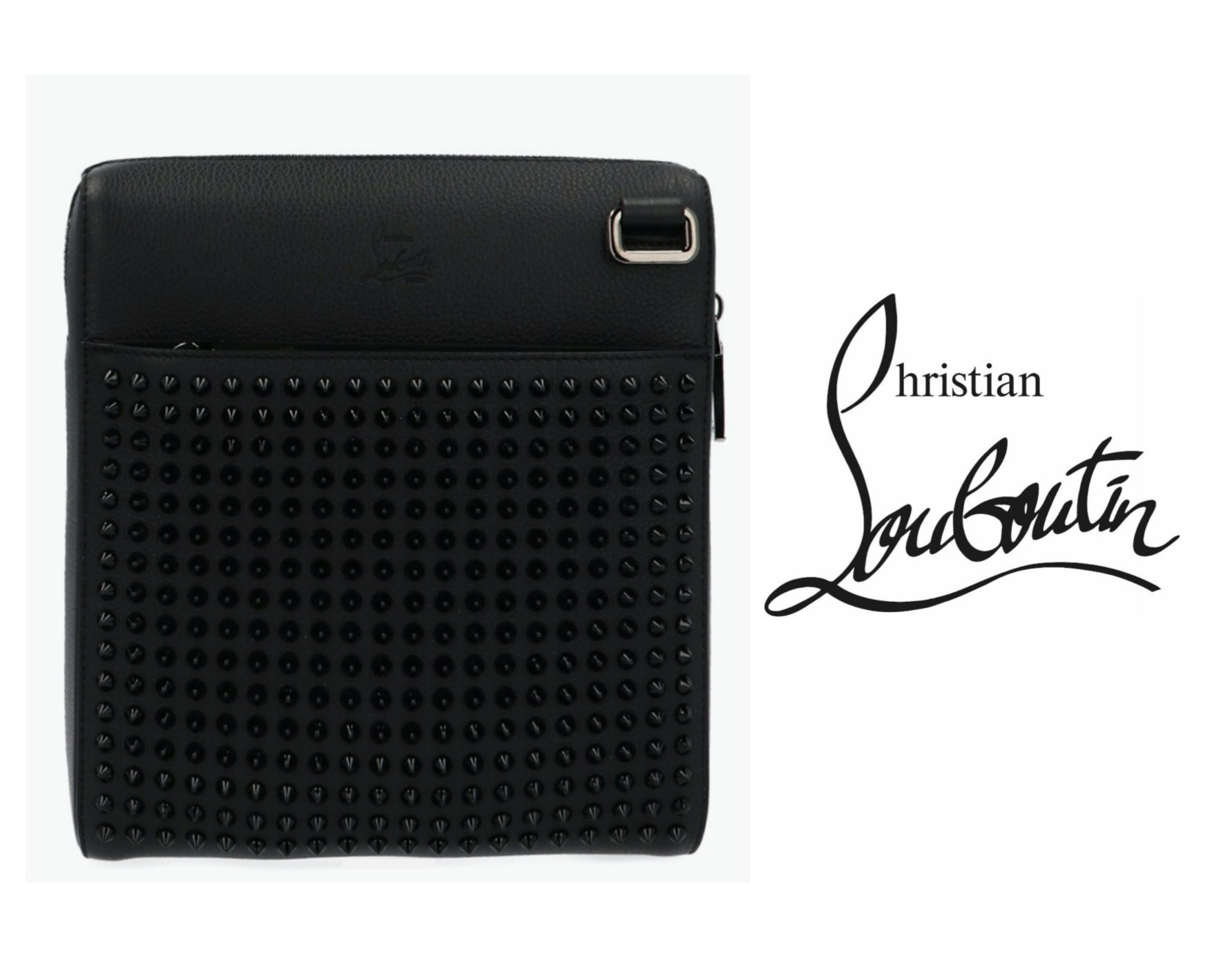 【Christian Louboutin】Bench Reporter ショルダーバッグ Black