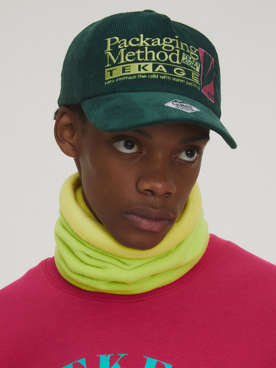 [teket] / ☆ 23FW Packaging Cap / UNISEX / Green