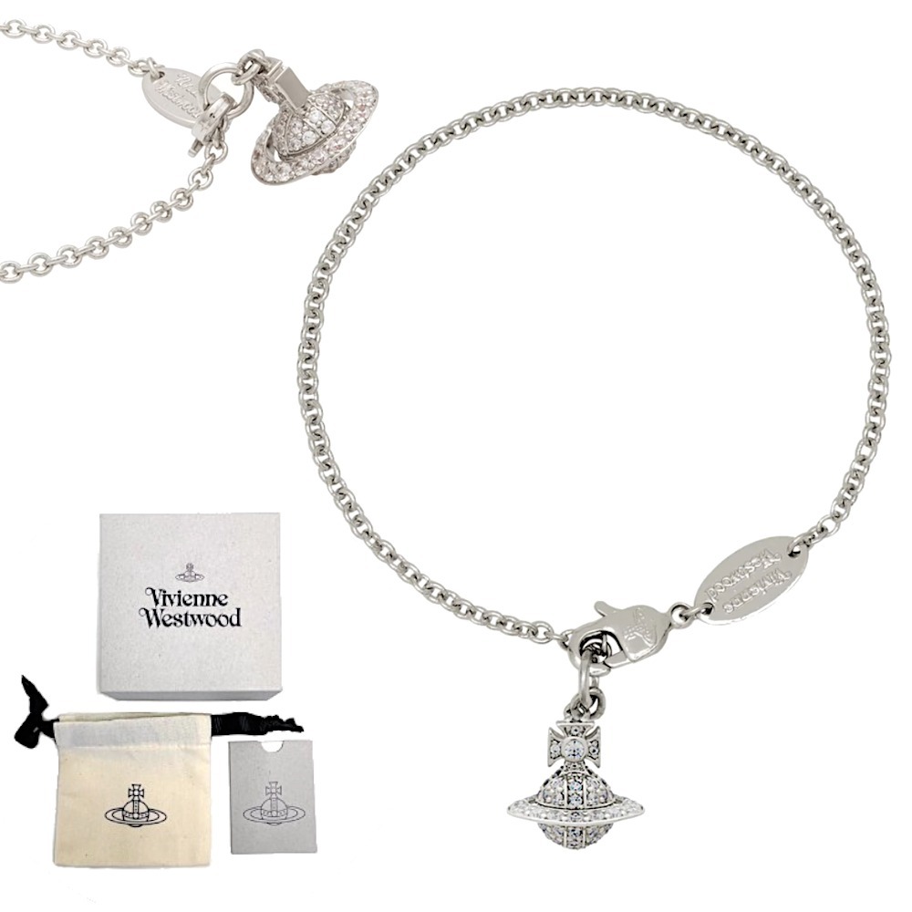★vivienne westwood★CARMELA 立体 オーブ ロゴ ブレスレット