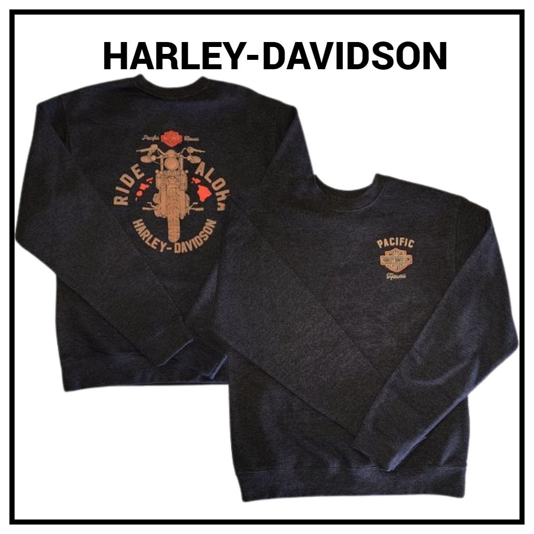 日本未入荷！【Harley Davidson】Ride HI スウェットシャツ