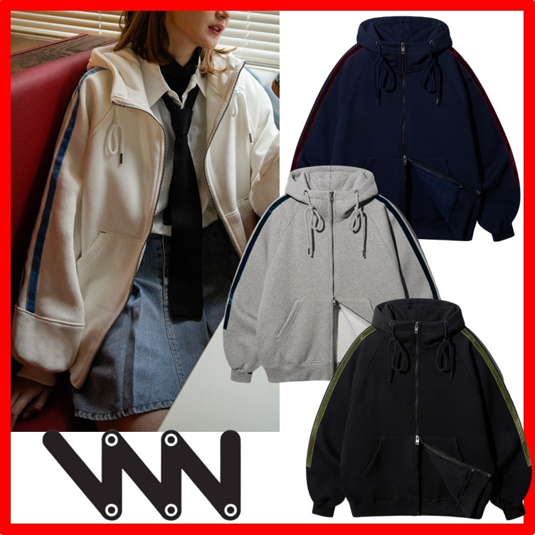 ★韓国の人気★【WV PROJECT】★Gump Hood Zipu.p★関税込★