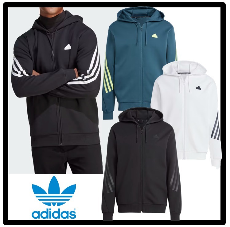 ☆関税込☆adidas originals★FUTURE ICON 3S PULLZIP HOODIE
