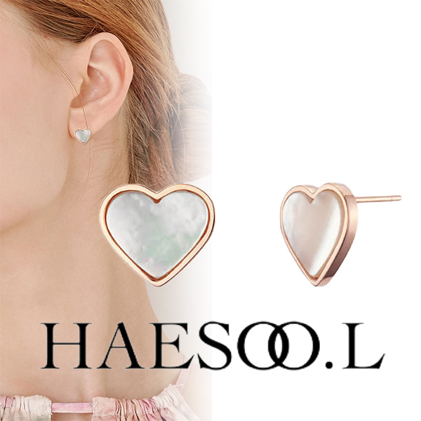 【HAESOOL】ハートストッパー Earring★ピアス★送料・関税込